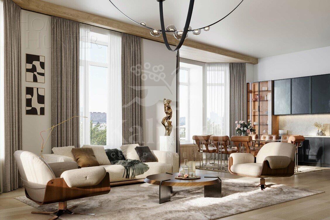 2-КОМН. КВАРТИРА С ОТДЕЛКОЙ 81.6 М² НА 5 ЭТАЖЕ