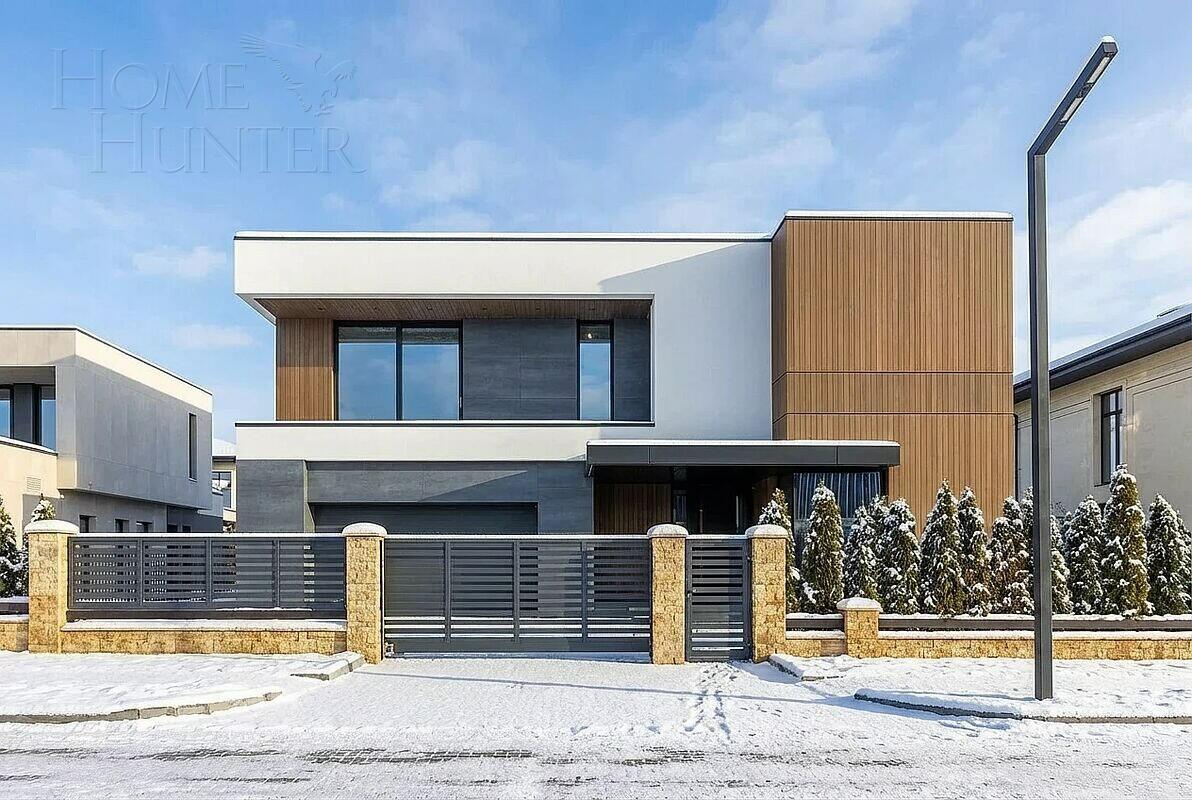 2-этажный коттедж 453 м² без отделки