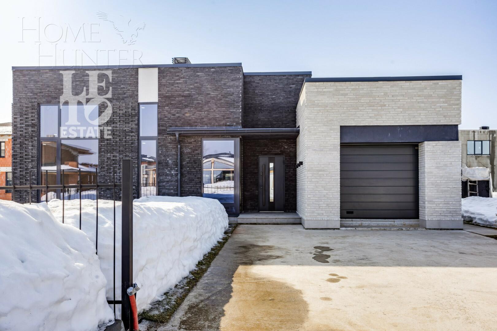 1-этажный коттедж 160 м² без отделки