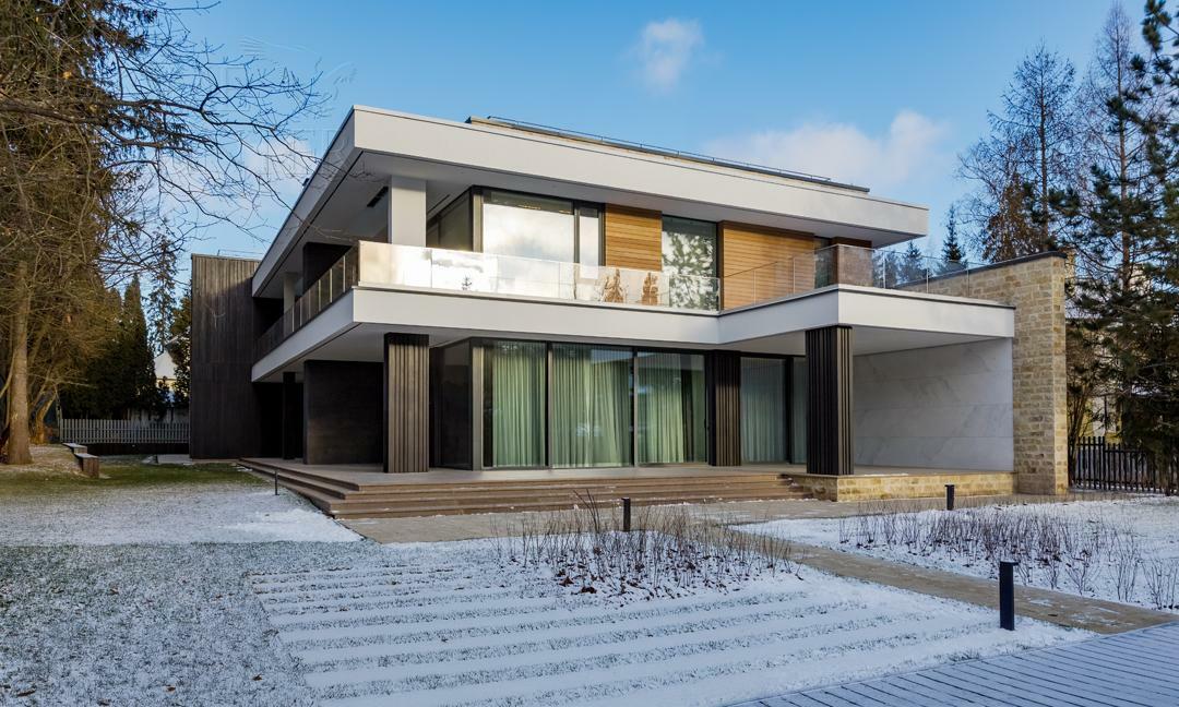 2-этажный коттедж 743 м² без отделки