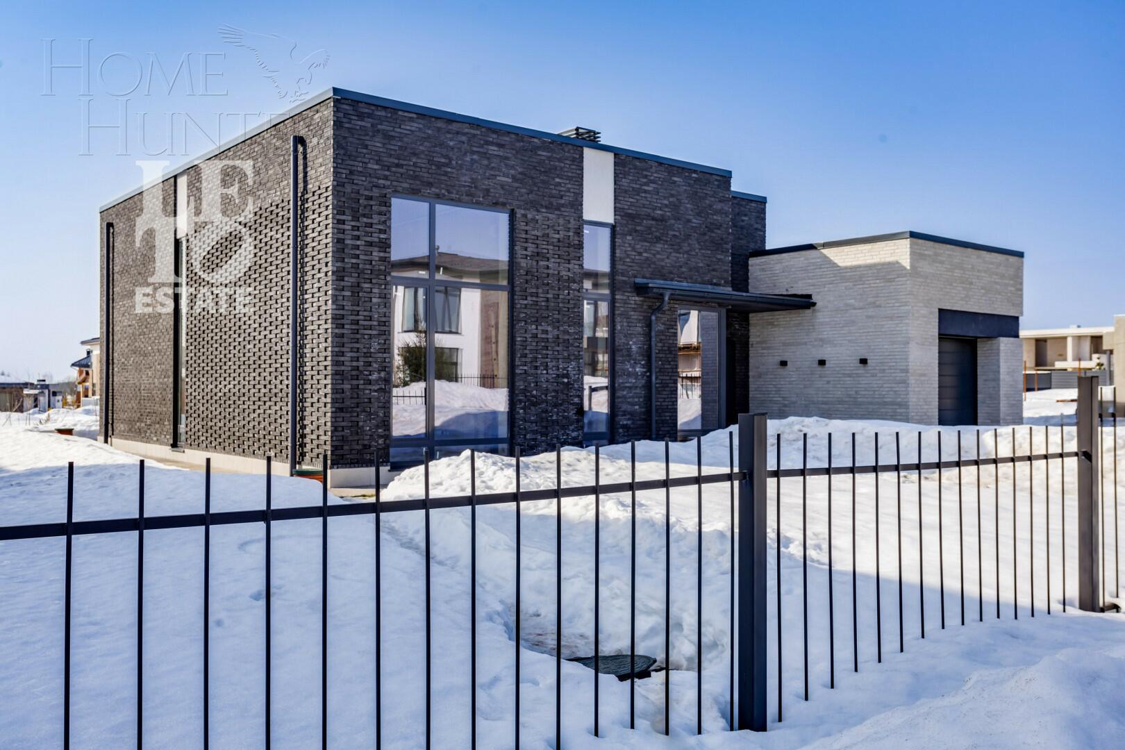 1-этажный коттедж 160 м² без отделки