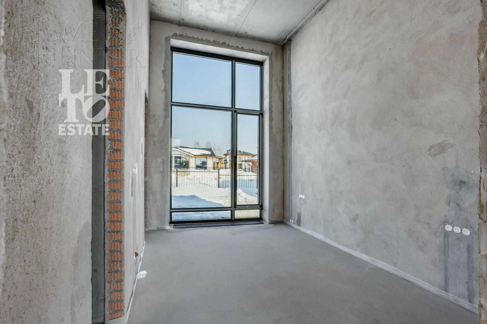 1-этажный коттедж 160 м² без отделки