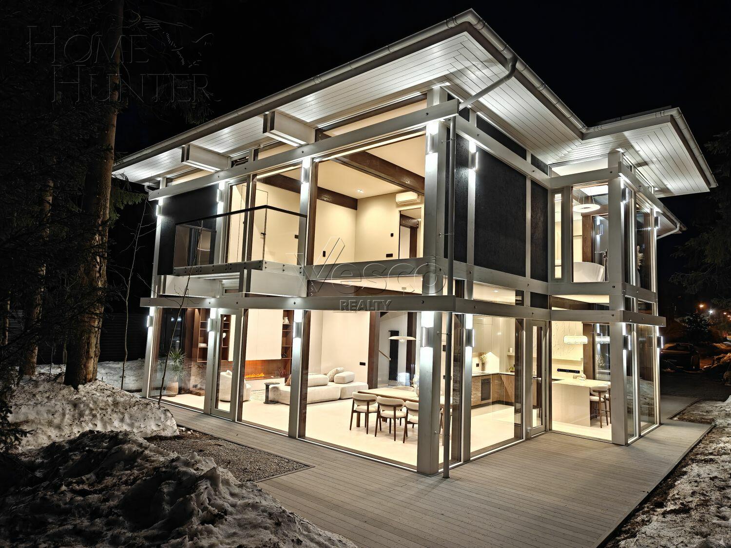 2-этажный коттедж 310 м² с отделкой