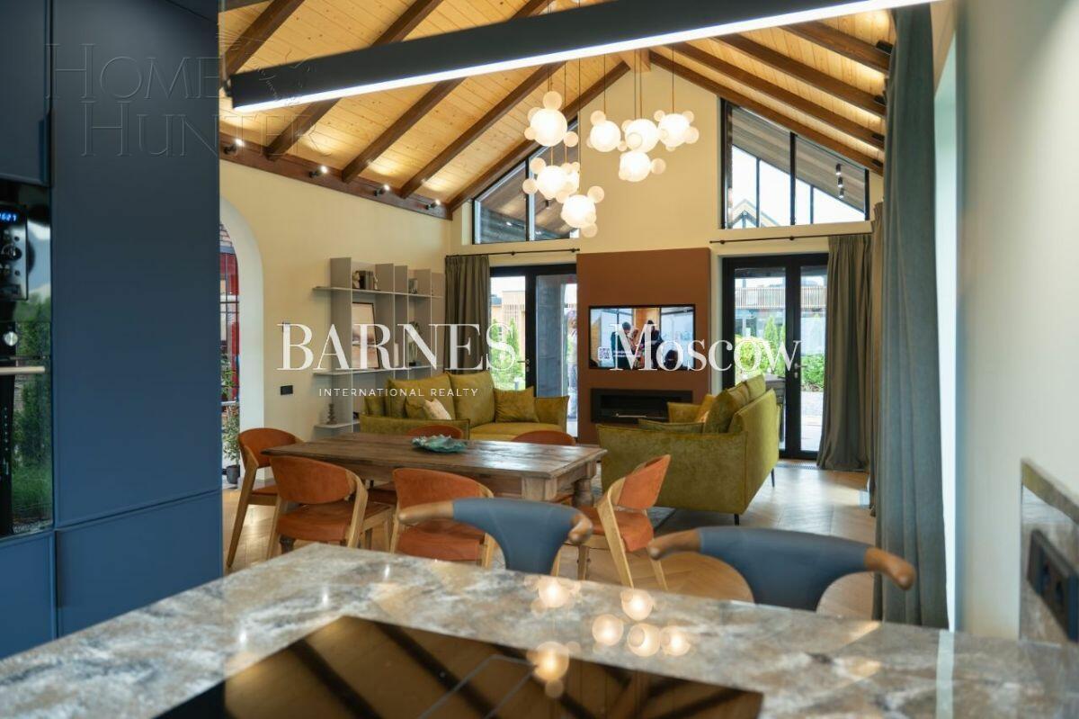 1-этажный коттедж 217 м² с отделкой