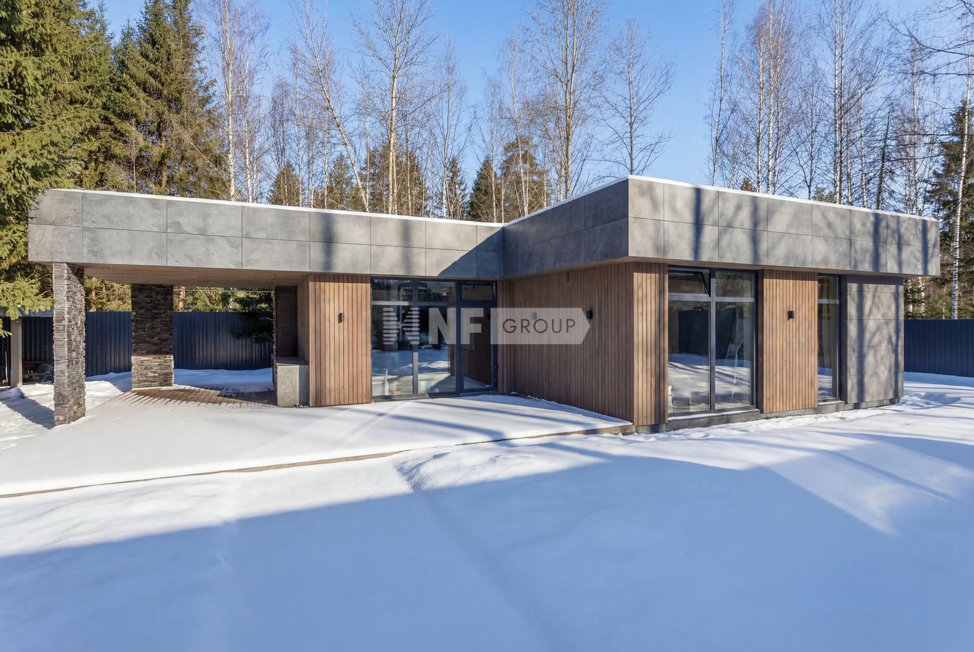 2-этажный коттедж 398.5 м² без отделки