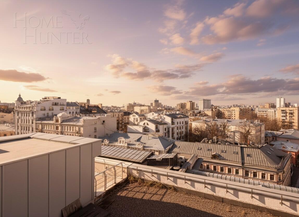 2-УРОВНЕВЫЙ ПЕНТХАУС БЕЗ ОТДЕЛКИ 324.9 М² НА 7 ЭТАЖЕ