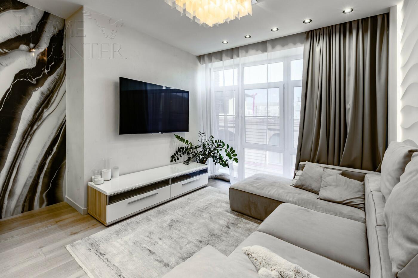 2-КОМН. АПАРТАМЕНТЫ С ОТДЕЛКОЙ 70 М² НА 4 ЭТАЖЕ