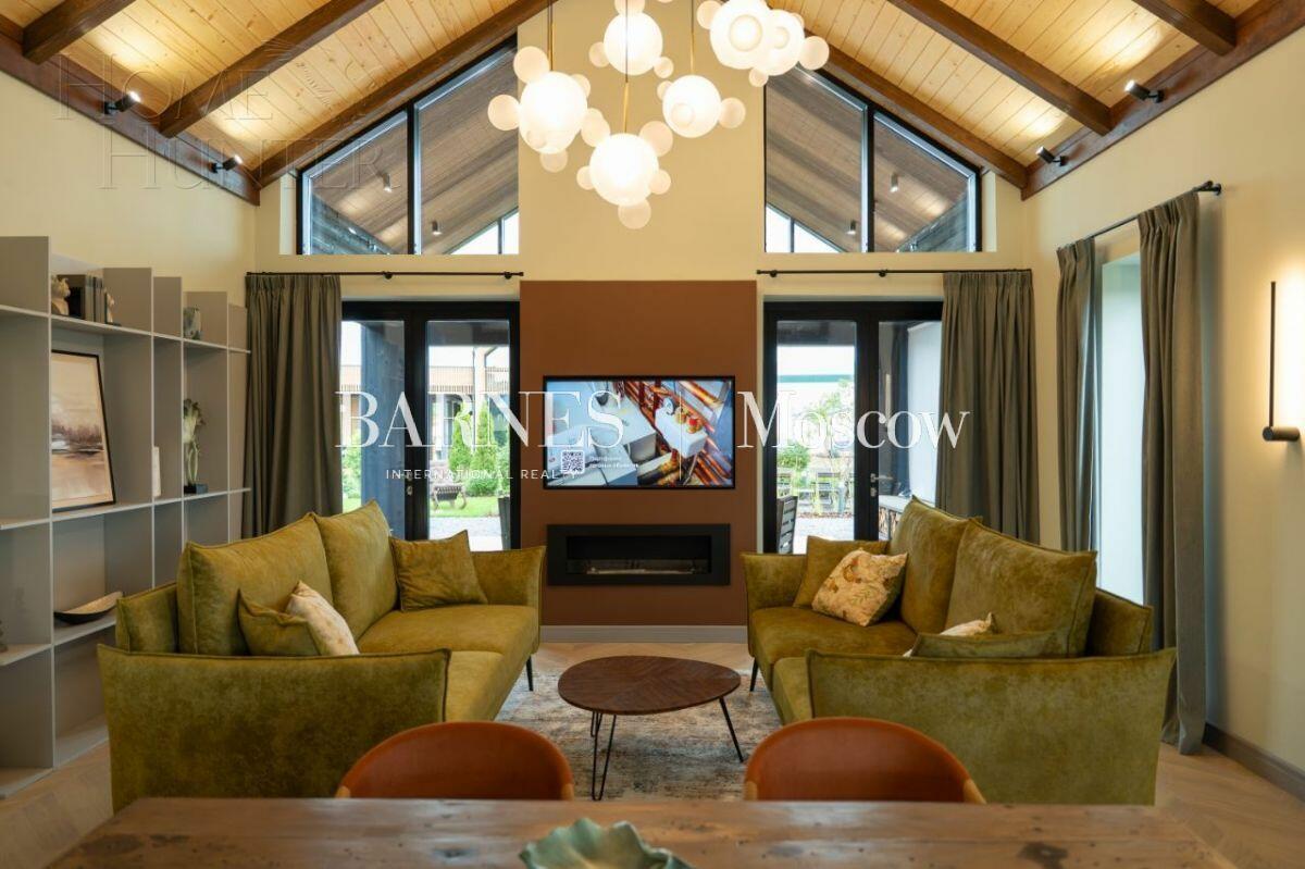 1-этажный коттедж 217 м² с отделкой