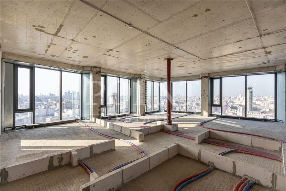 6-КОМН. КВАРТИРА БЕЗ ОТДЕЛКИ 239.1 М² НА 28 ЭТАЖЕ