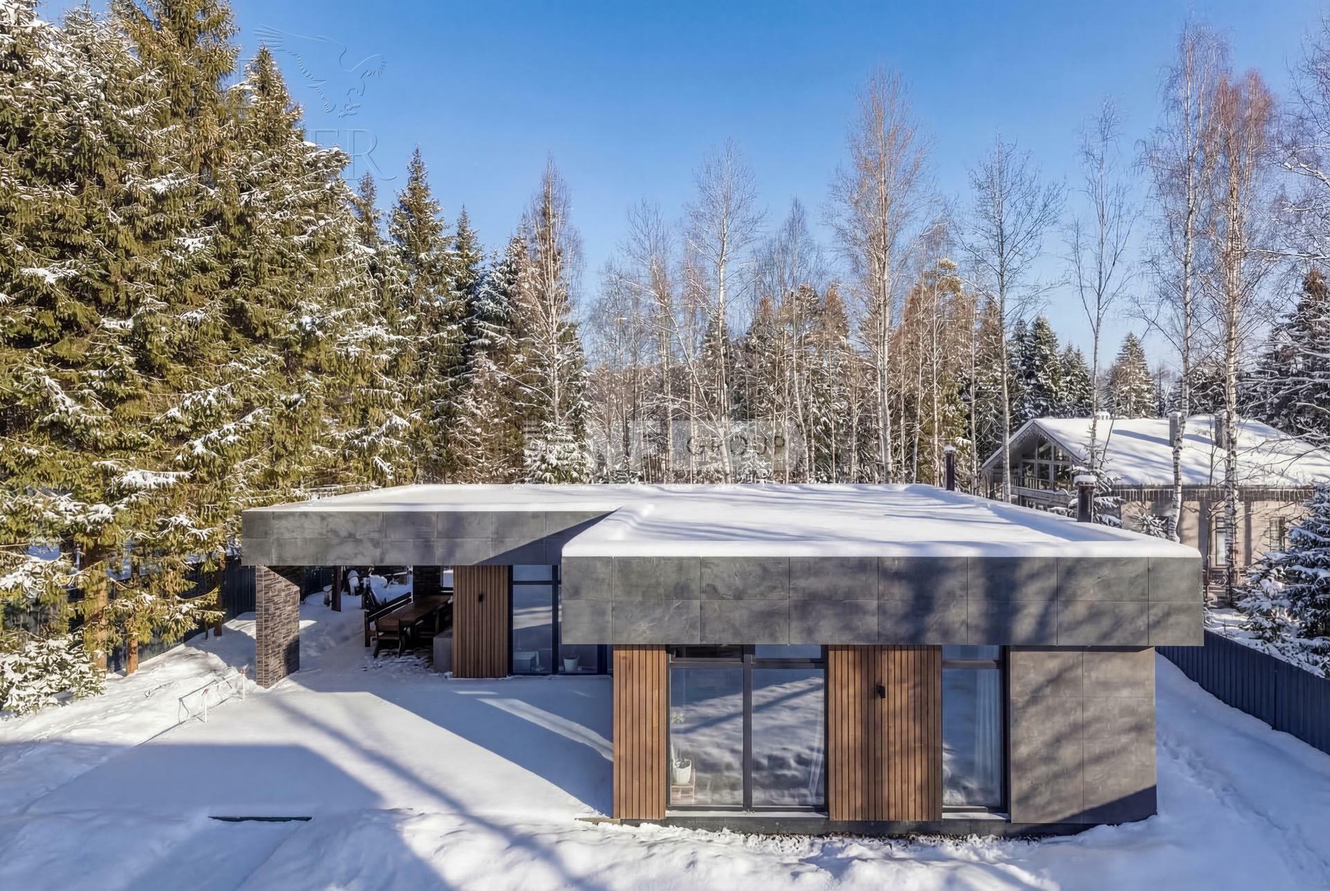 2-этажный коттедж 398.5 м² без отделки