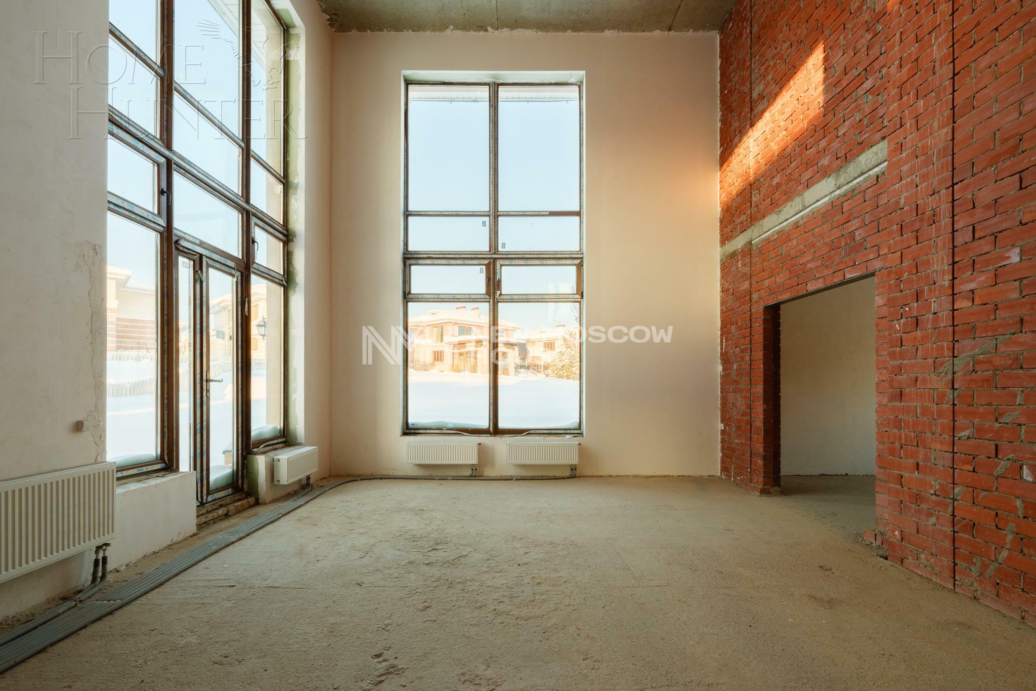 2-этажный коттедж 499 м² без отделки