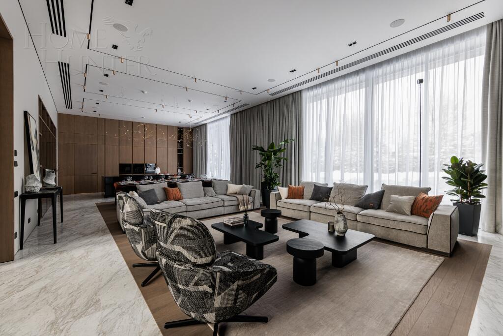 2-этажный коттедж 1 731 м² с отделкой