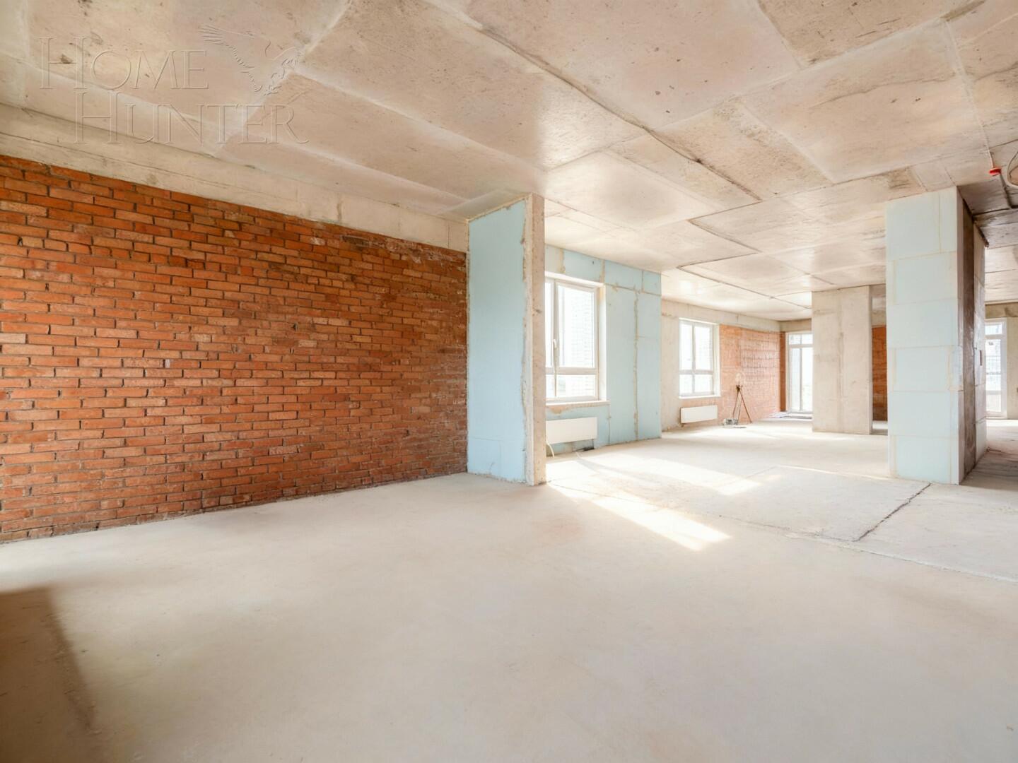 5-КОМН. ПЕНТХАУС БЕЗ ОТДЕЛКИ 149.2 М² НА 19 ЭТАЖЕ