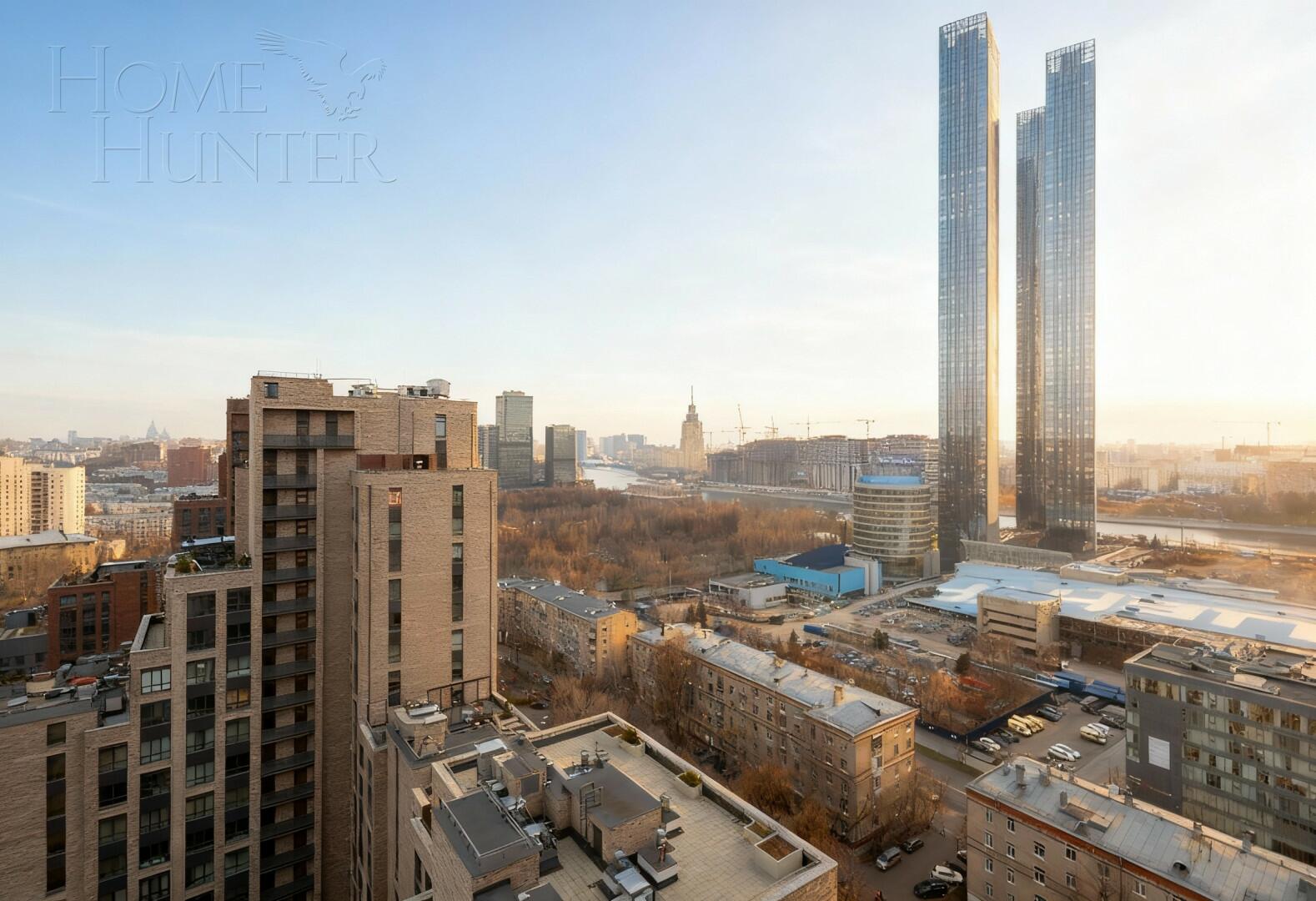 5-КОМН. ПЕНТХАУС БЕЗ ОТДЕЛКИ 149.2 М² НА 19 ЭТАЖЕ