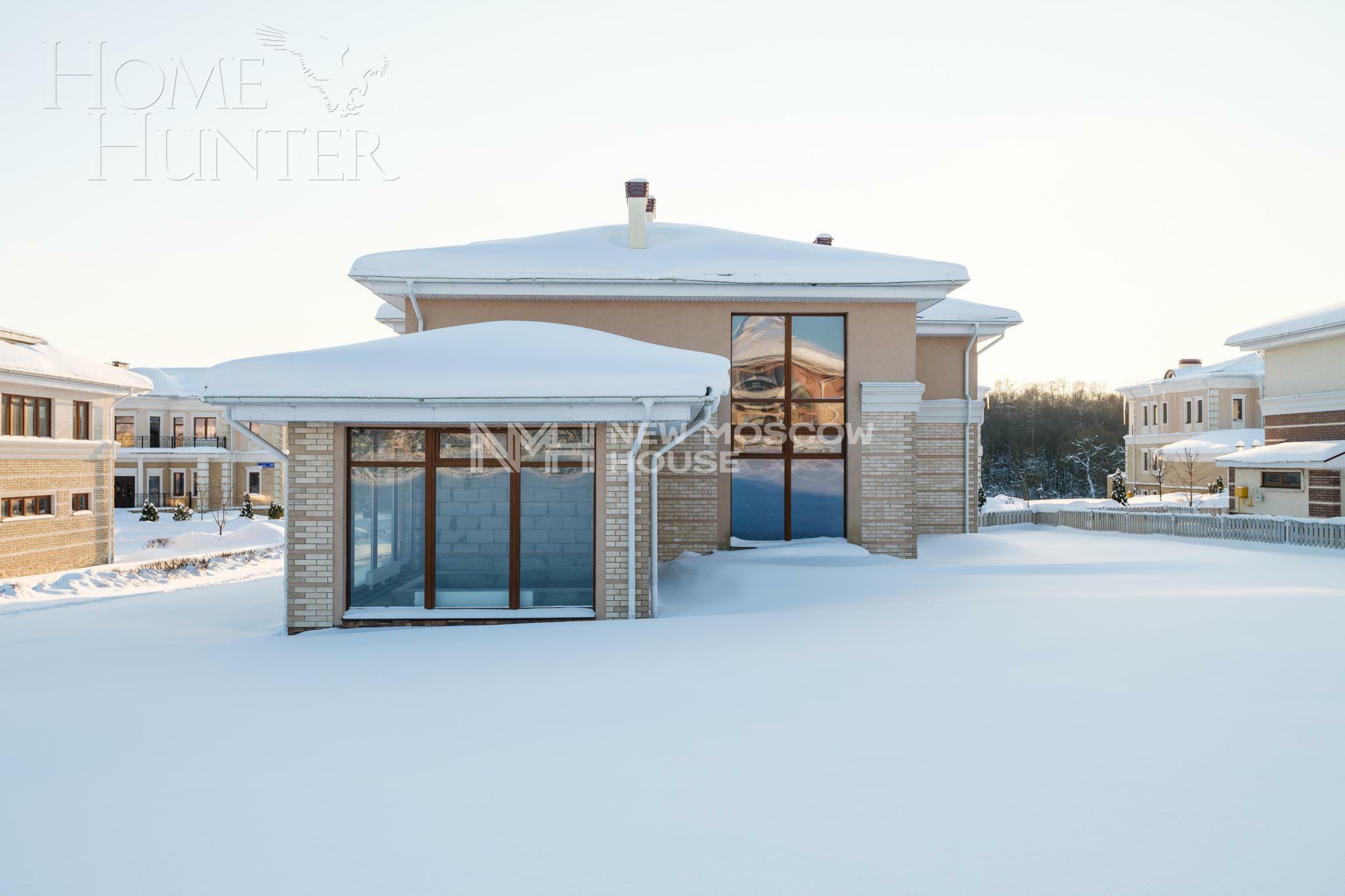 2-этажный коттедж 499 м² без отделки