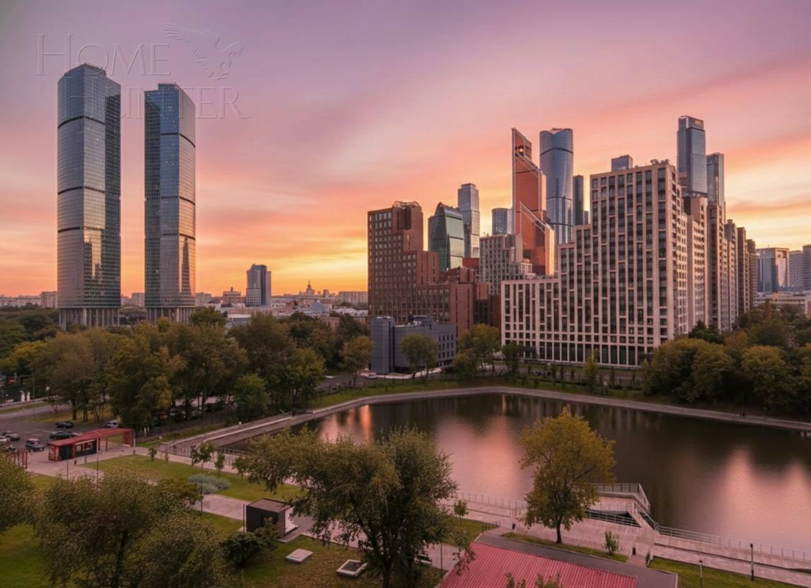 5-КОМН. ПЕНТХАУС БЕЗ ОТДЕЛКИ 149.2 М² НА 19 ЭТАЖЕ