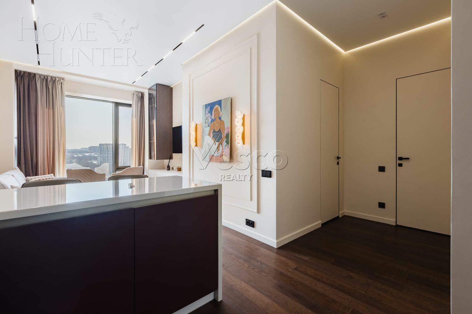 2-КОМН. КВАРТИРА С ОТДЕЛКОЙ 56.2 М² НА 16 ЭТАЖЕ