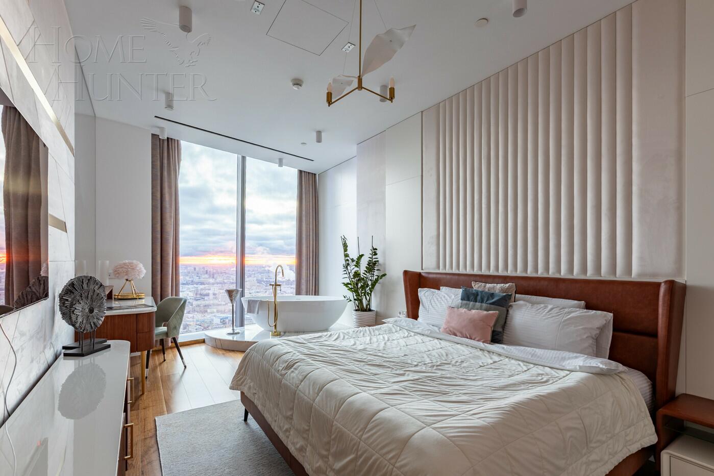 2-КОМН. АПАРТАМЕНТЫ С ОТДЕЛКОЙ 85.5 М² НА 81 ЭТАЖЕ