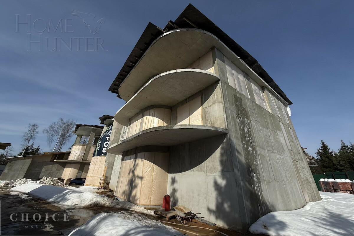 3-этажный коттедж 1 451 м² без отделки