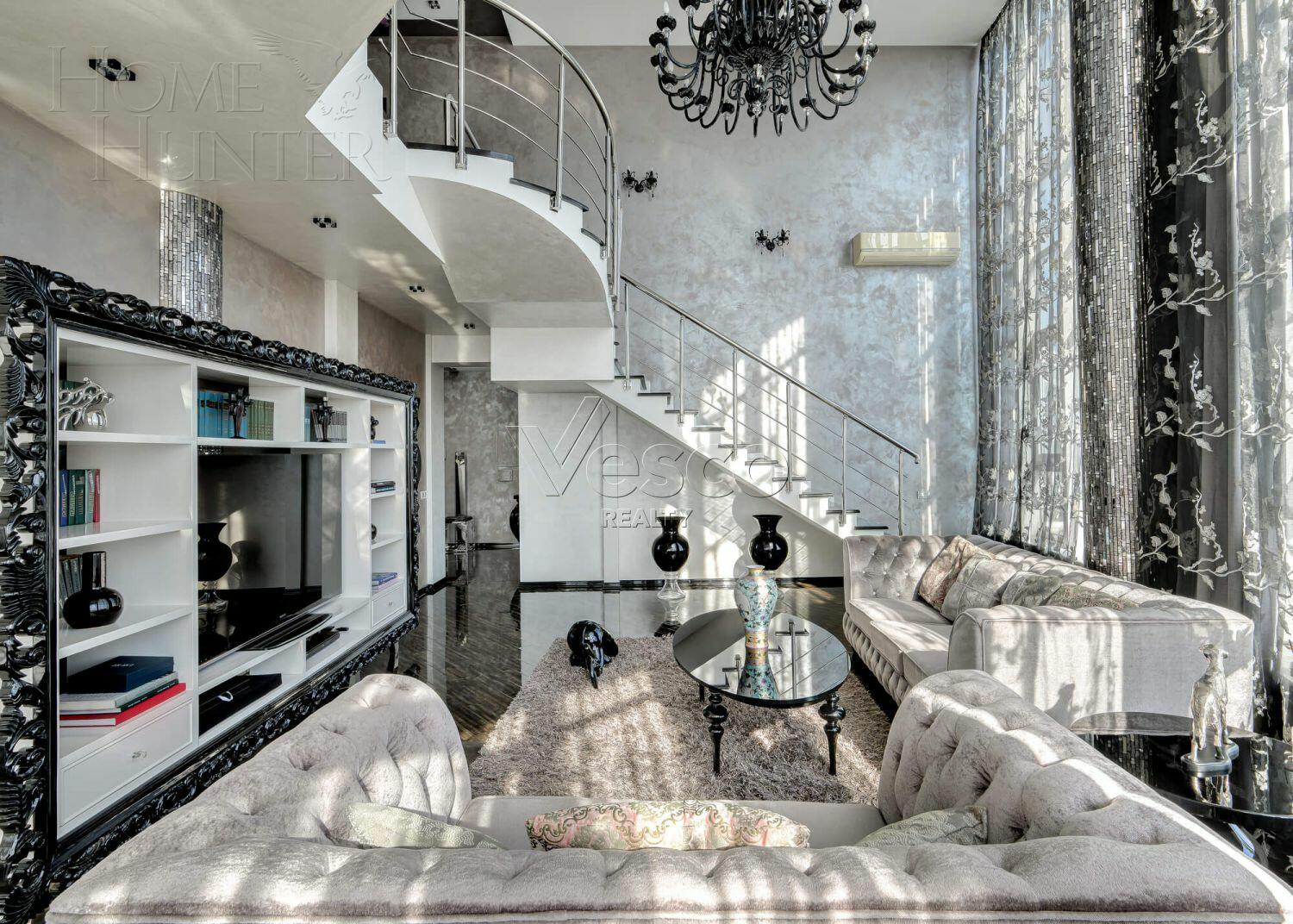 2-УРОВНЕВЫЙ ПЕНТХАУС С ОТДЕЛКОЙ 201 М² НА 24 ЭТАЖЕ