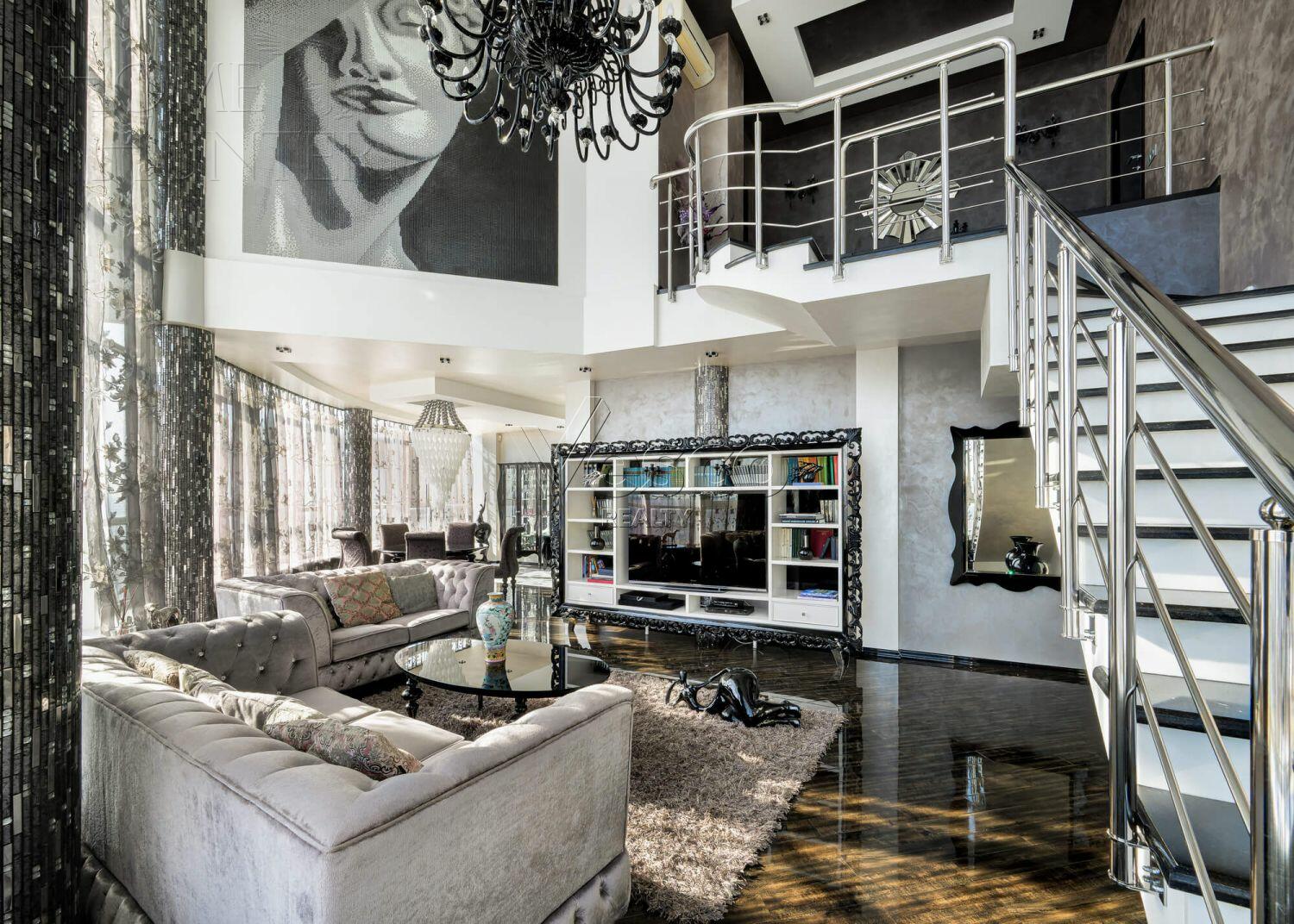 2-УРОВНЕВЫЙ ПЕНТХАУС С ОТДЕЛКОЙ 201 М² НА 24 ЭТАЖЕ