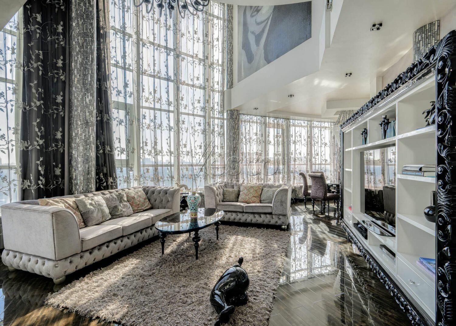 2-УРОВНЕВЫЙ ПЕНТХАУС С ОТДЕЛКОЙ 201 М² НА 24 ЭТАЖЕ