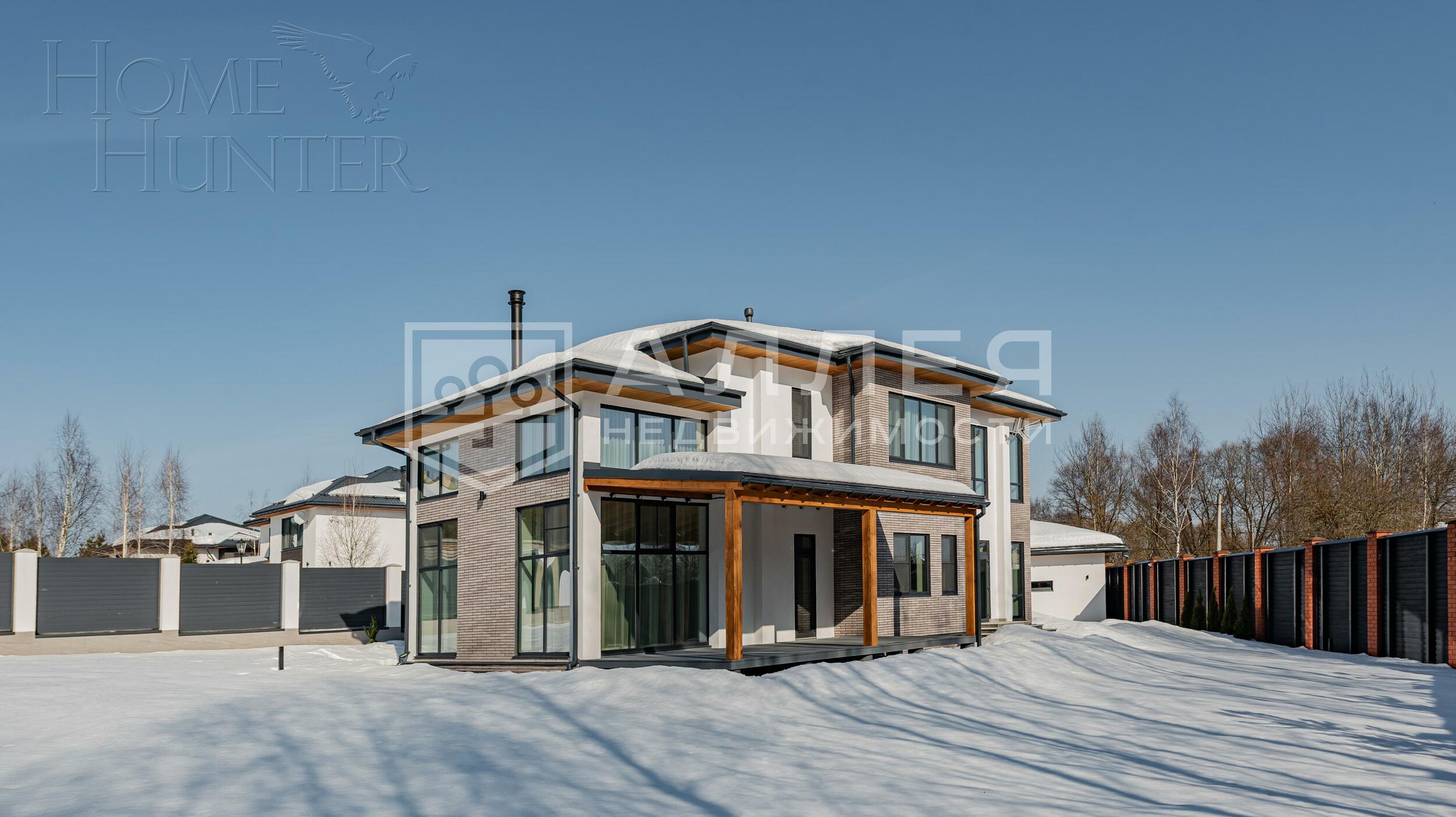 2-этажный коттедж 290 м² с отделкой