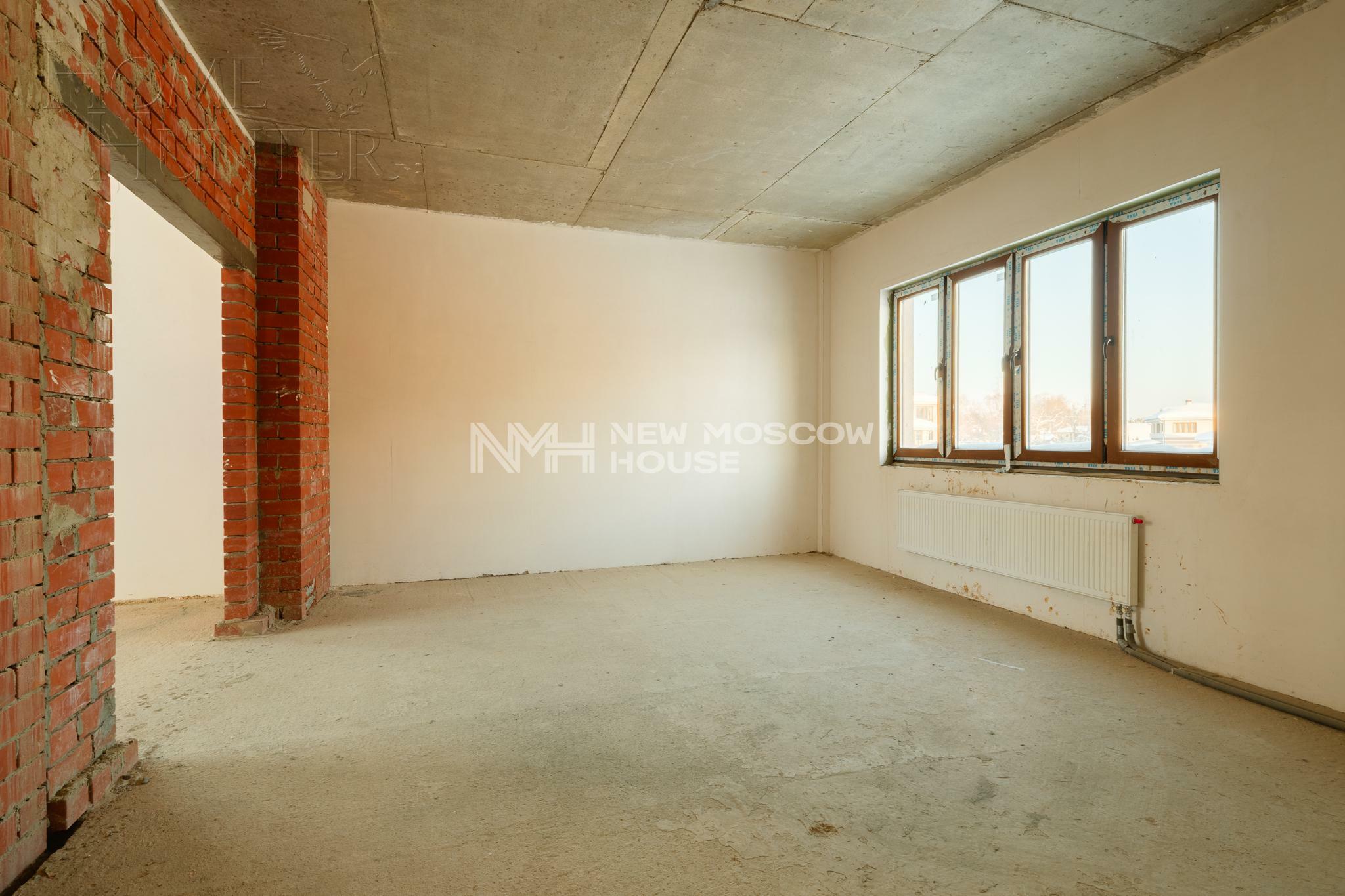 2-этажный коттедж 499 м² без отделки