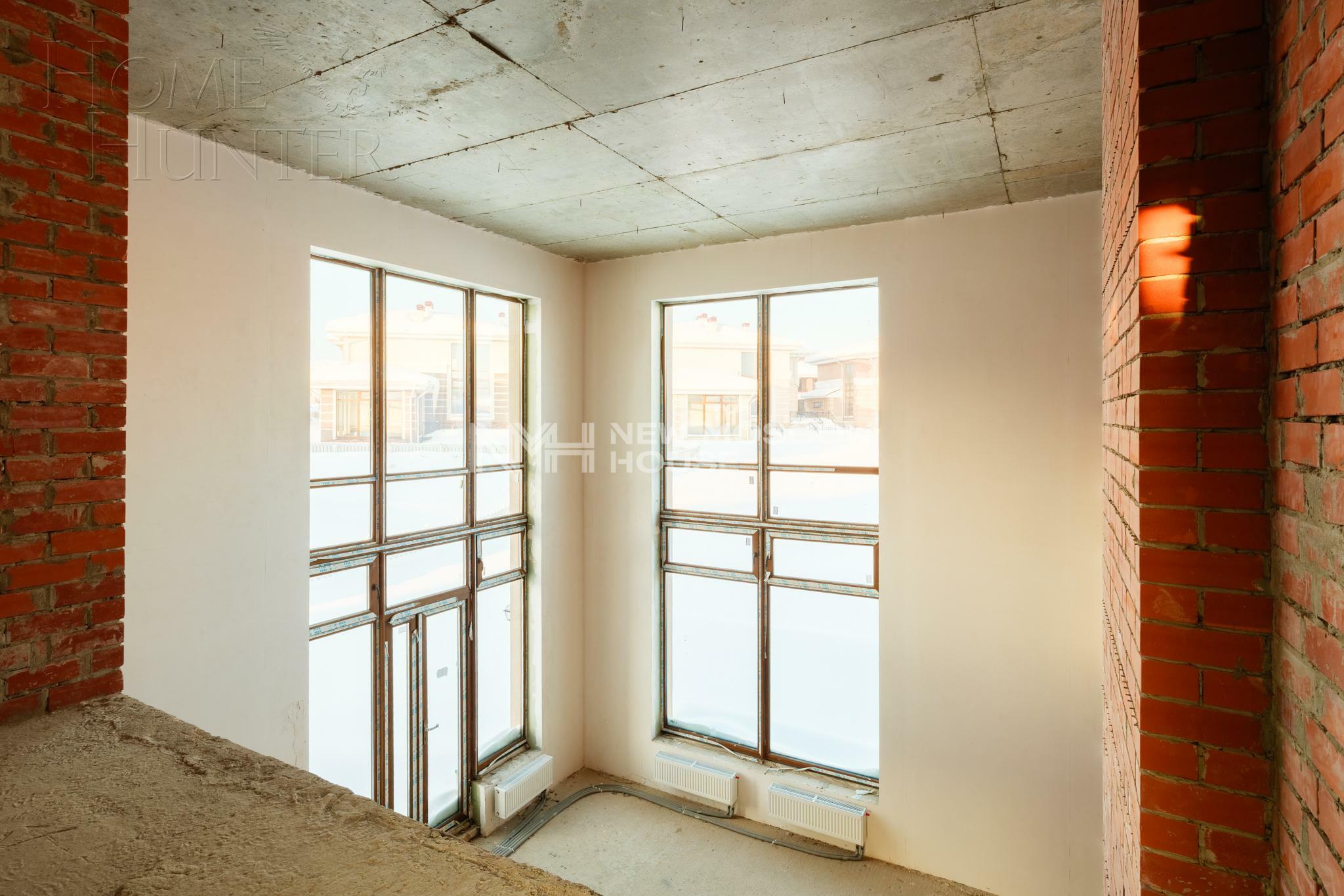 2-этажный коттедж 499 м² без отделки