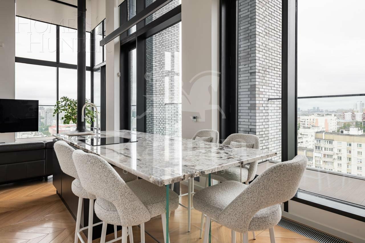 2-УРОВНЕВЫЙ ПЕНТХАУС С ОТДЕЛКОЙ 157 М² НА 18 ЭТАЖЕ