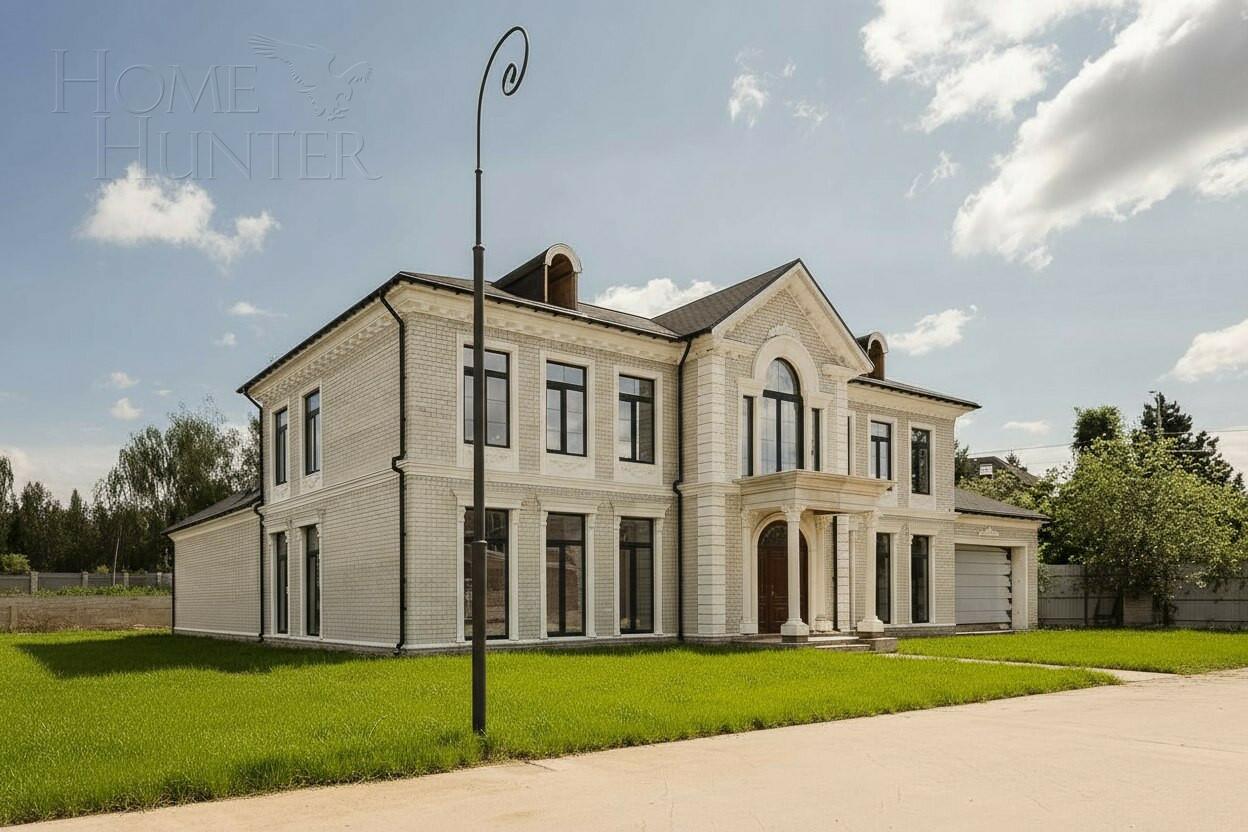 2-этажный коттедж 500 м² без отделки