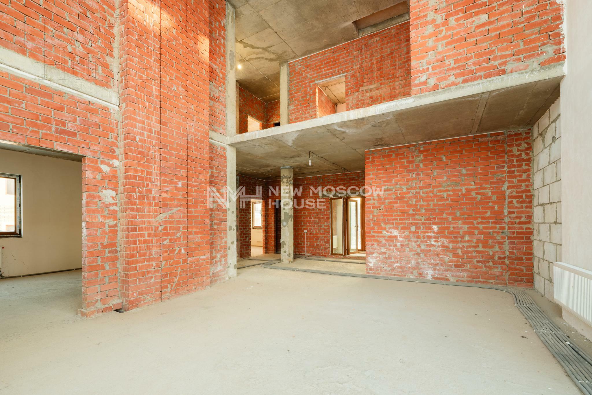 2-этажный коттедж 499 м² без отделки