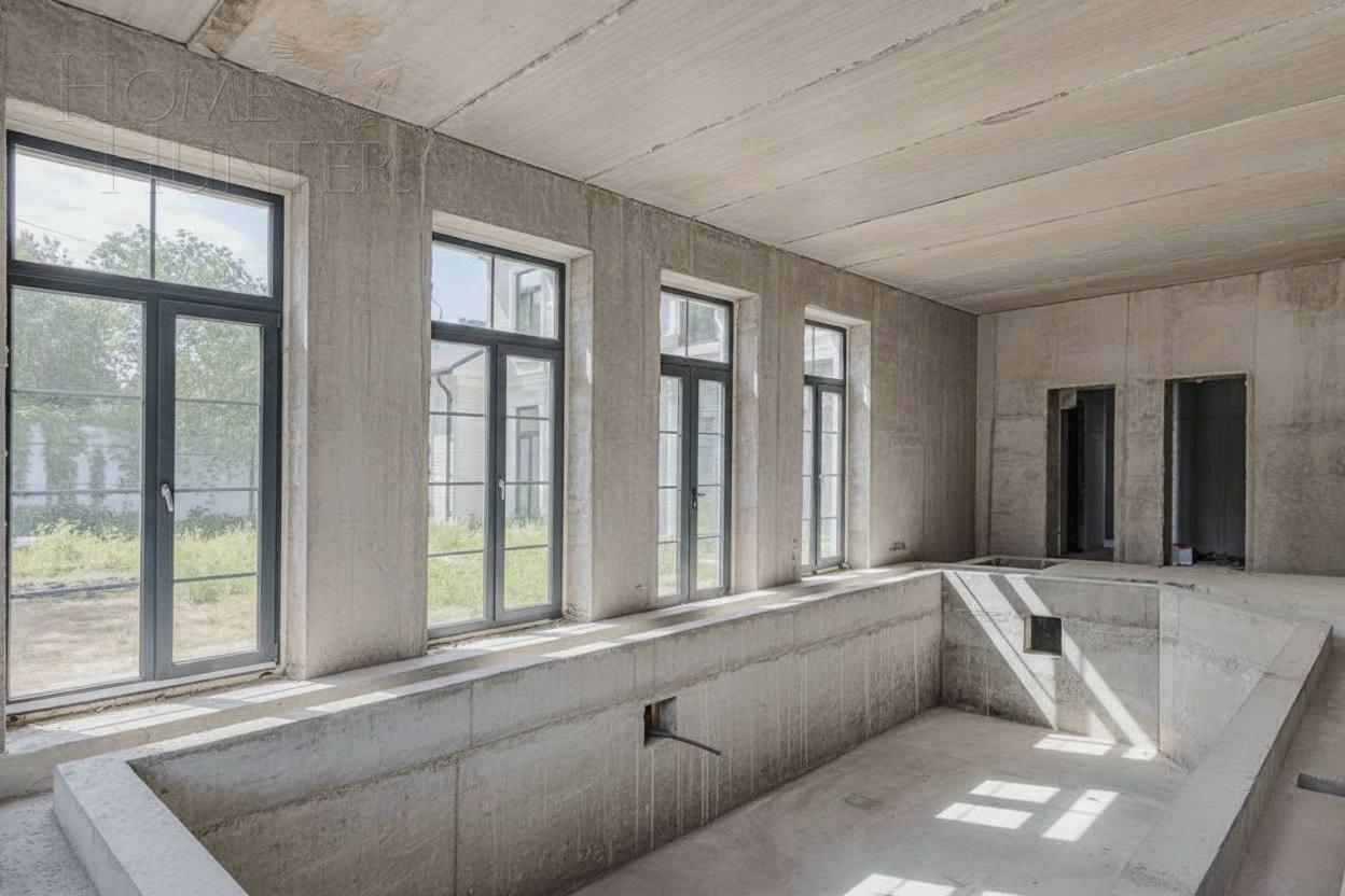 2-этажный коттедж 500 м² без отделки