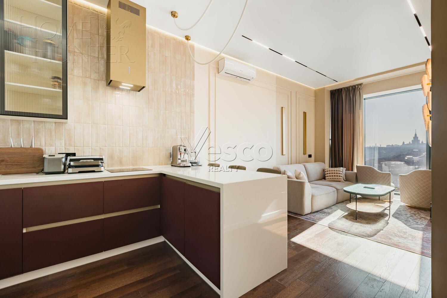 2-КОМН. КВАРТИРА С ОТДЕЛКОЙ 56.2 М² НА 16 ЭТАЖЕ