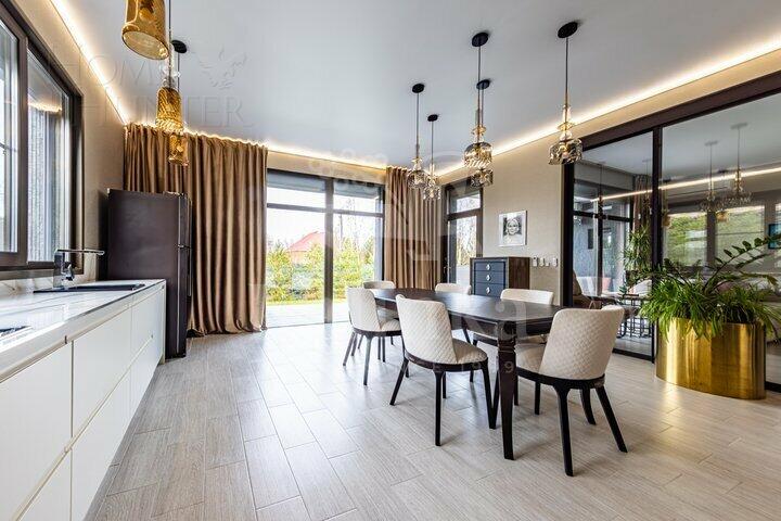 1-этажный коттедж 234 м² с отделкой