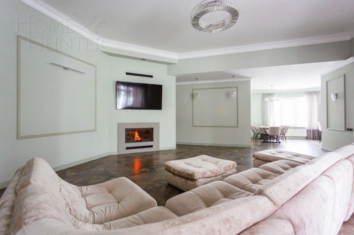 2-этажный коттедж 325 м² с отделкой