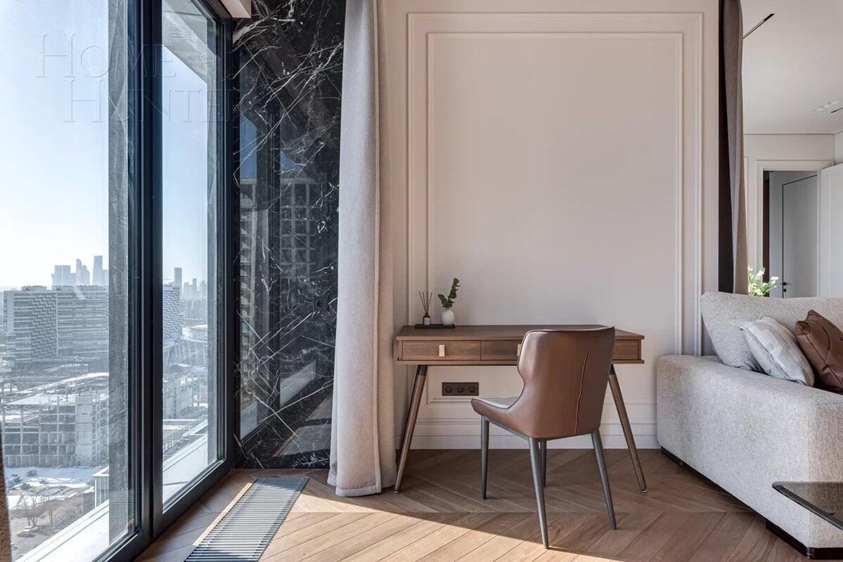 3-КОМН. КВАРТИРА С ОТДЕЛКОЙ 100 М² НА 25 ЭТАЖЕ