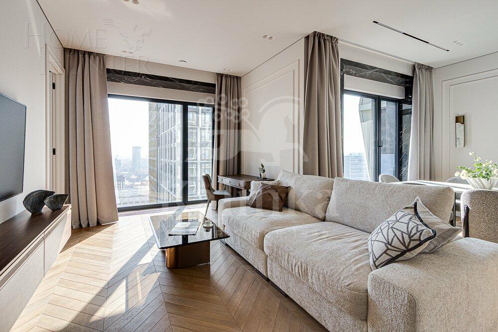 3-КОМН. КВАРТИРА С ОТДЕЛКОЙ 96 М² НА 25 ЭТАЖЕ