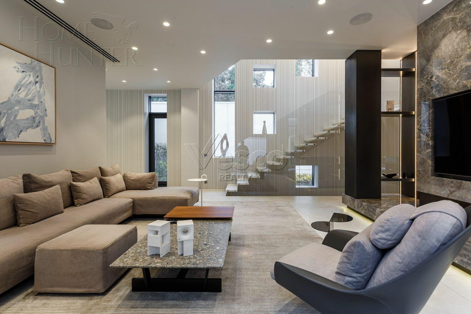 2-этажный коттедж 800 м² с отделкой