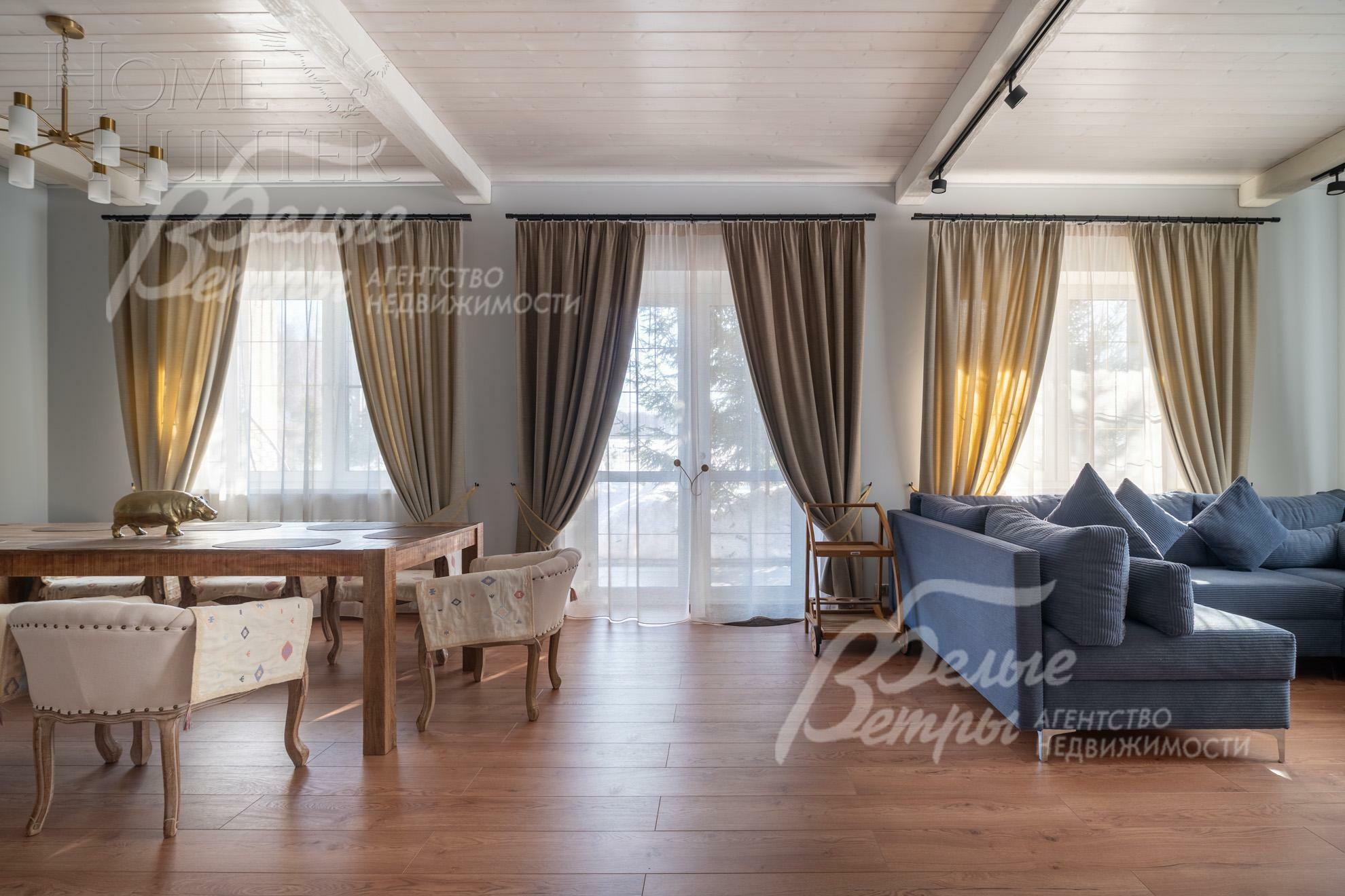 2-этажный коттедж 387 м² с отделкой