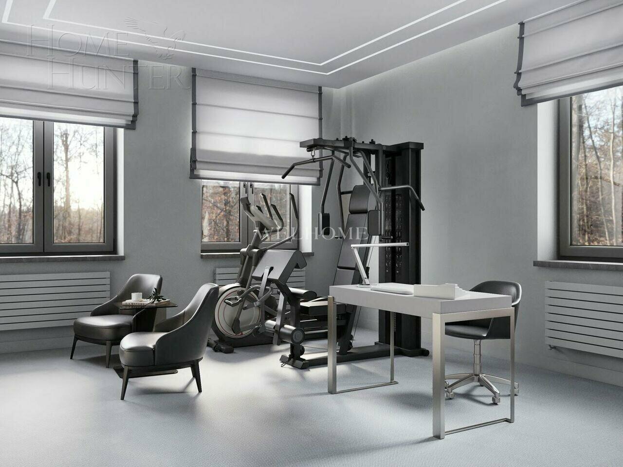 2-этажный коттедж 575 м² без отделки