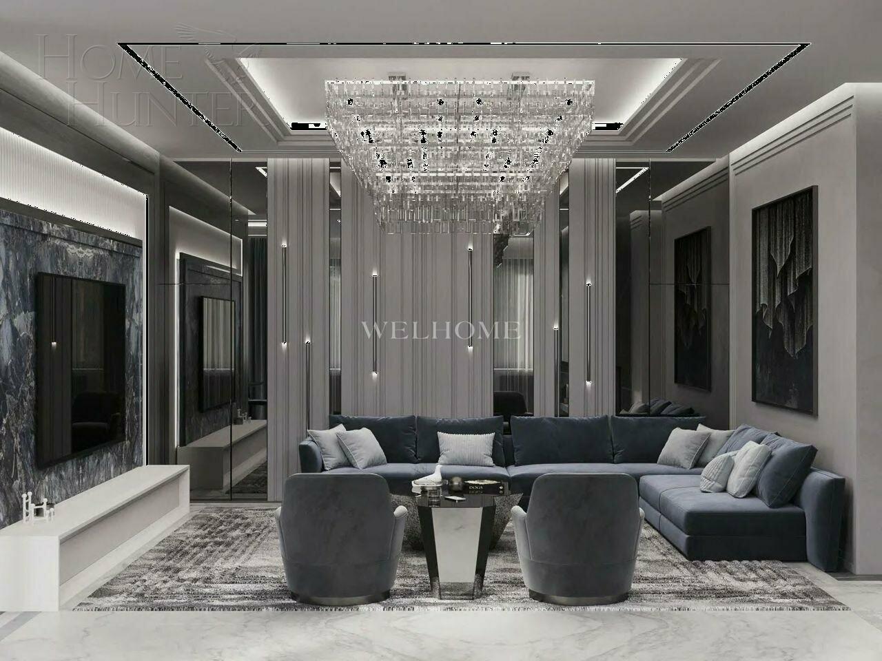 2-этажный коттедж 575 м² без отделки