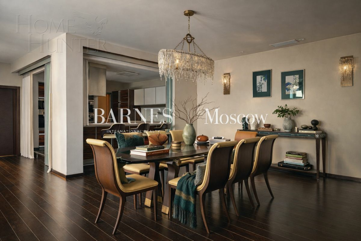 4-КОМН. КВАРТИРА С ОТДЕЛКОЙ 210.6 М² НА 2 ЭТАЖЕ