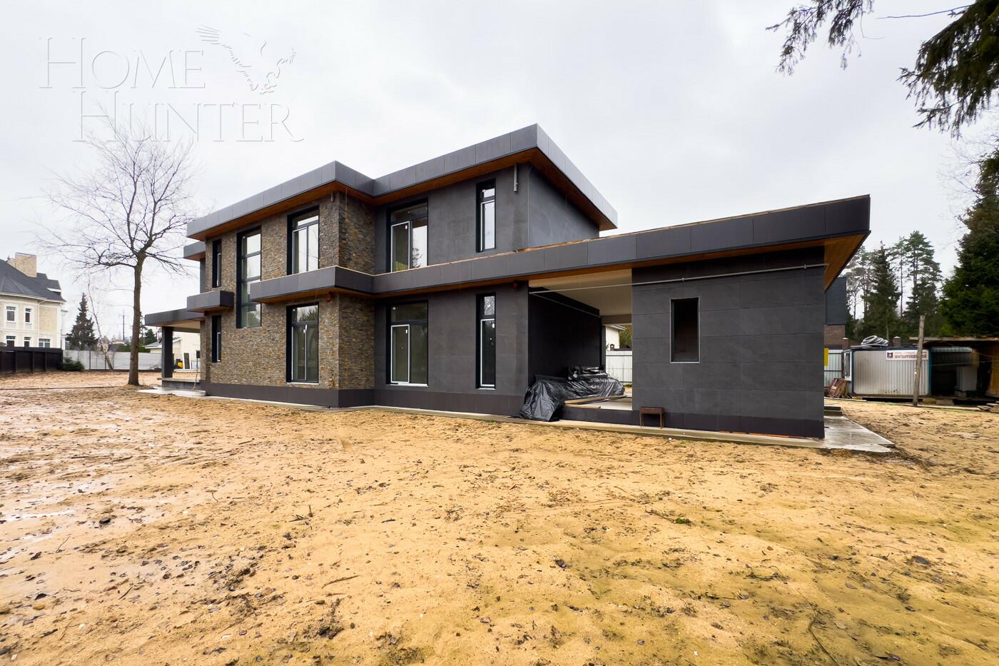 2-этажный коттедж 360 м² без отделки