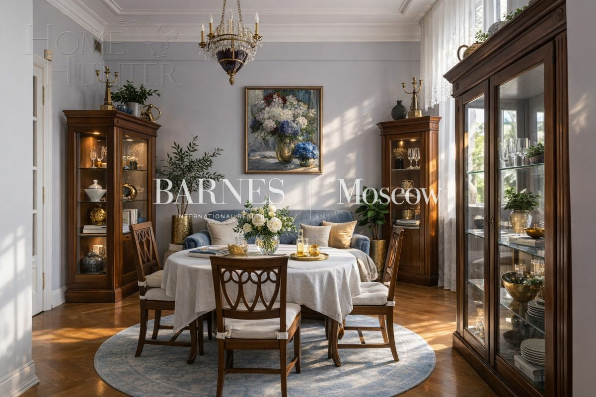 5-КОМН. КВАРТИРА С ОТДЕЛКОЙ 125 М² НА 4 ЭТАЖЕ