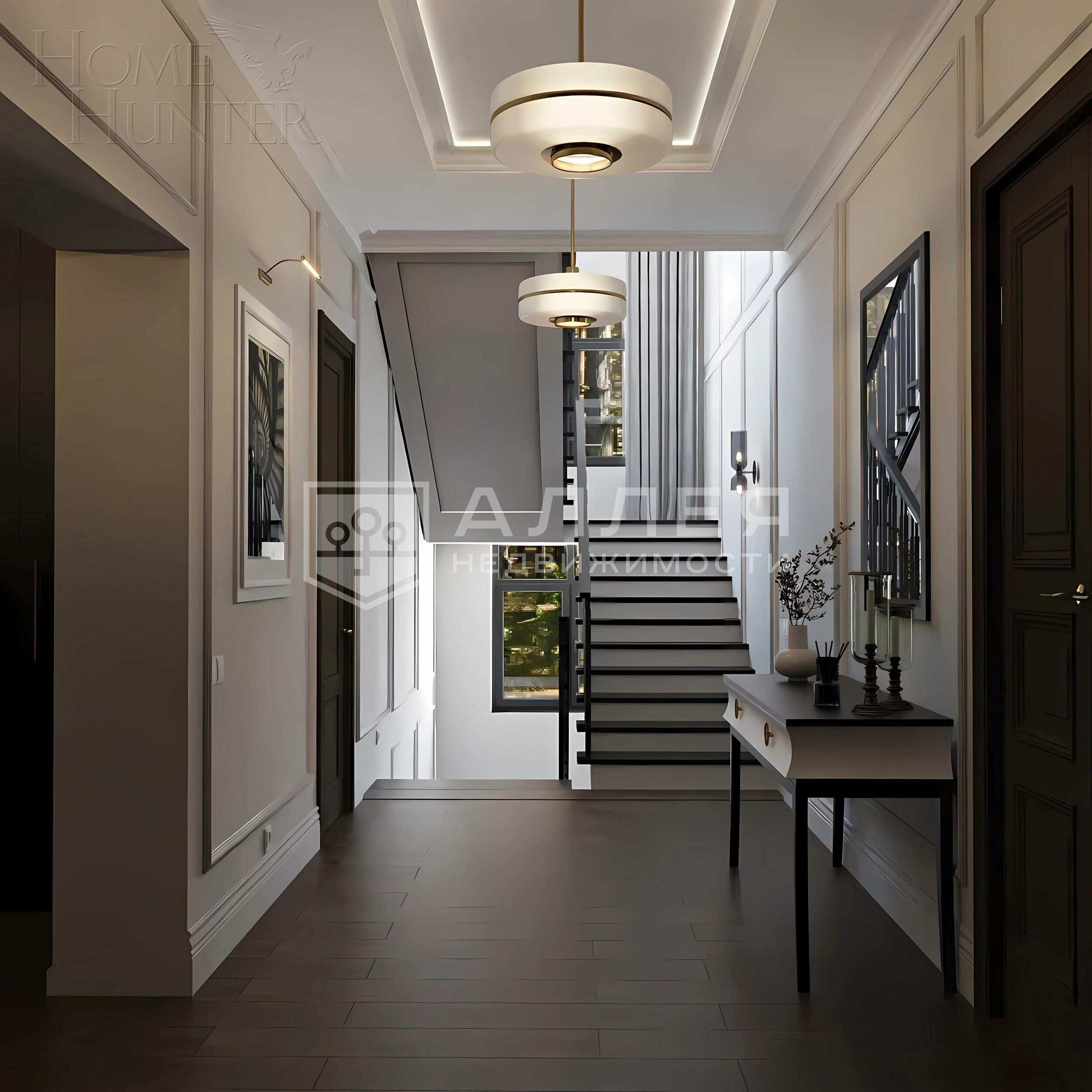 2-этажный коттедж 380 м² без отделки