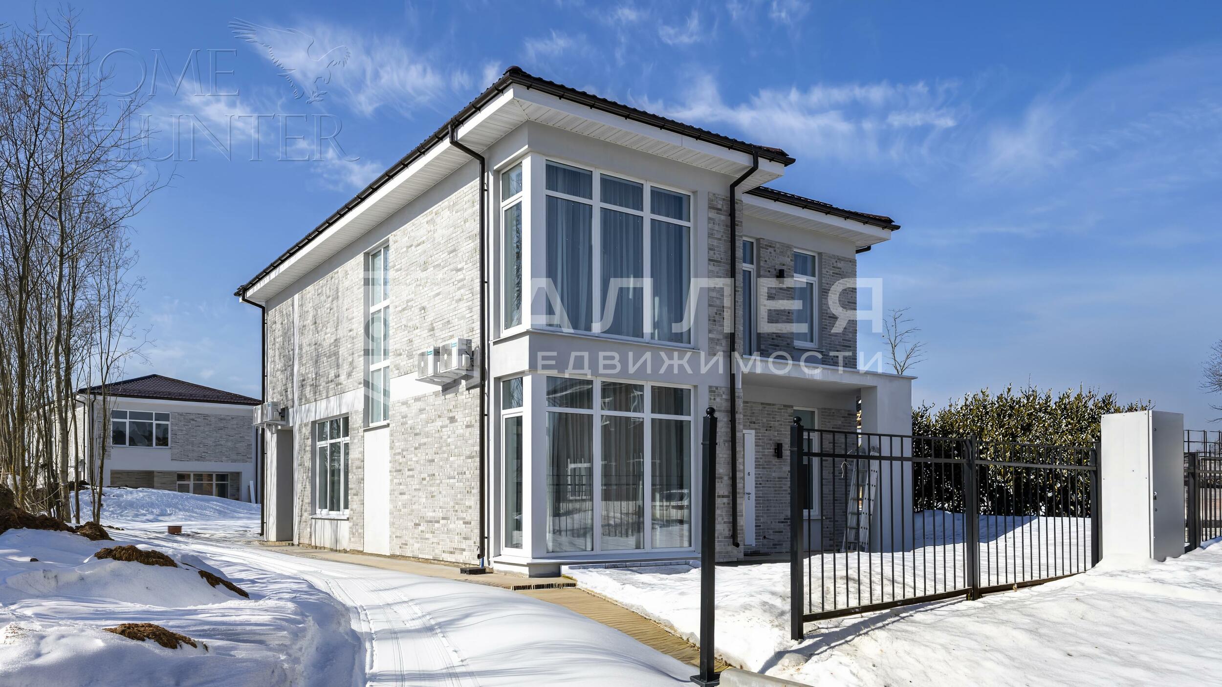 2-этажный коттедж 220 м² с отделкой