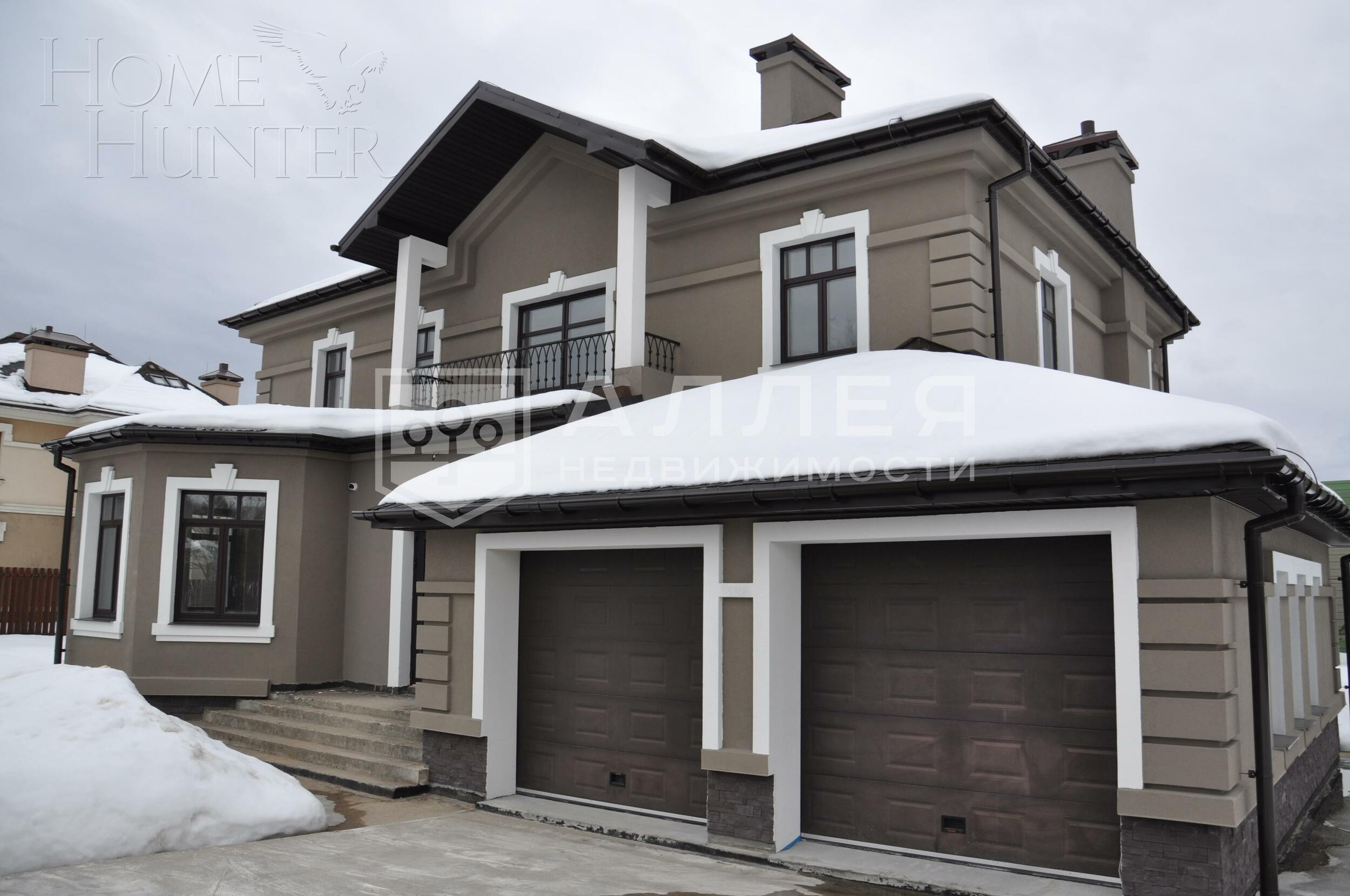 2-этажный коттедж 380 м² без отделки