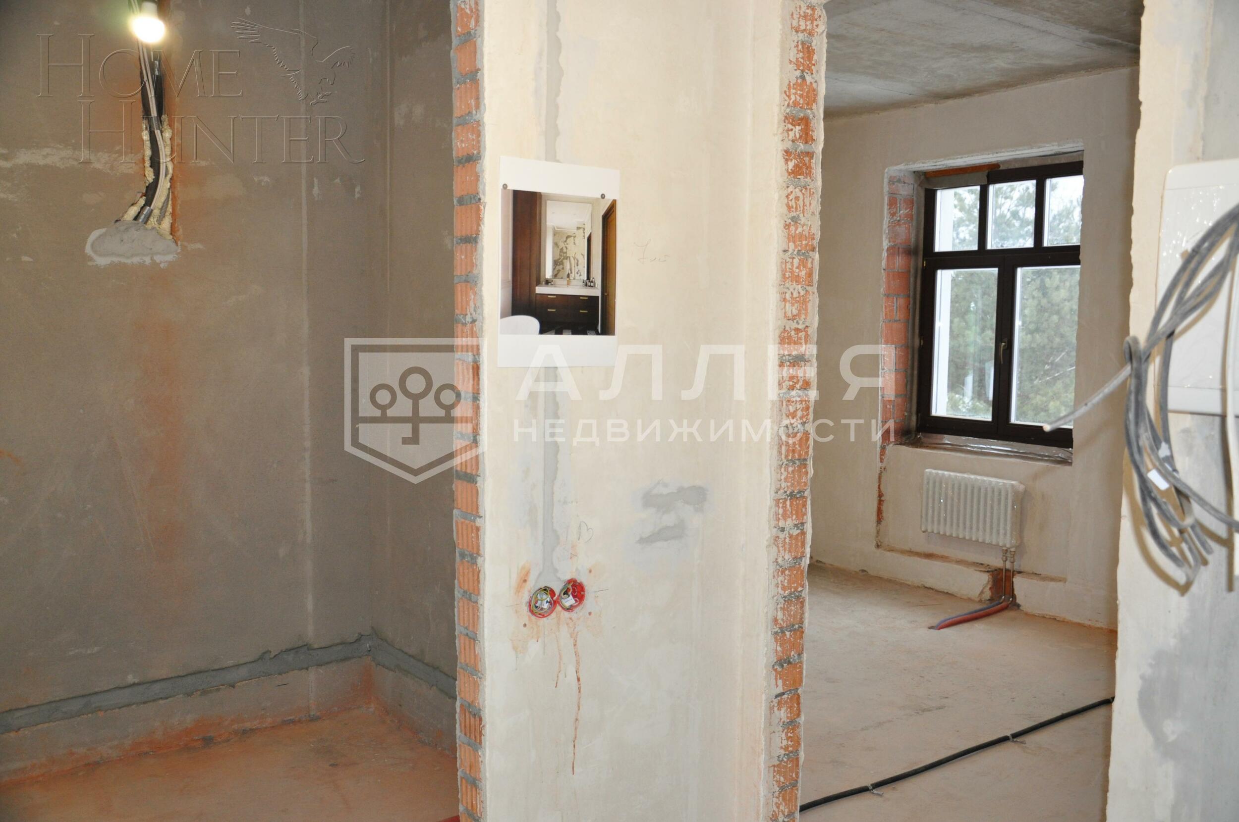 2-этажный коттедж 380 м² без отделки