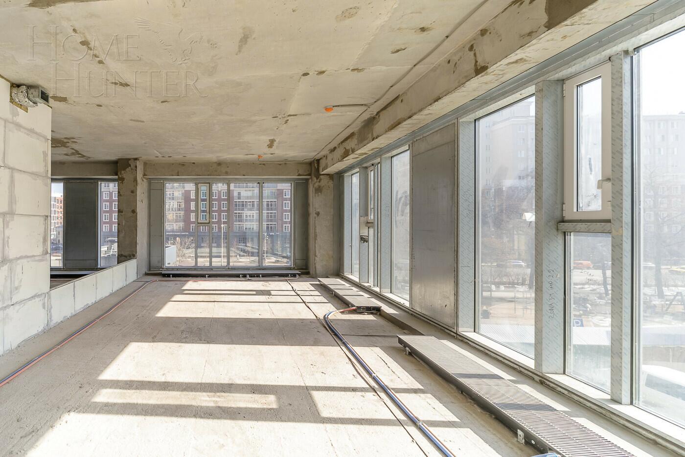 3-КОМН. КВАРТИРА БЕЗ ОТДЕЛКИ 120 М² НА 3 ЭТАЖЕ